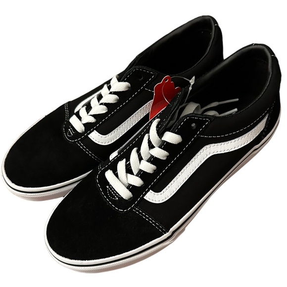 Vans Ward Low Suede Canvas Lace Up Skate Sneaker 5.5 7 NWT NEW BOX - Picture 4 of 16